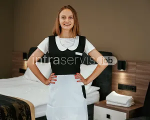 Pokojówka w hotelu